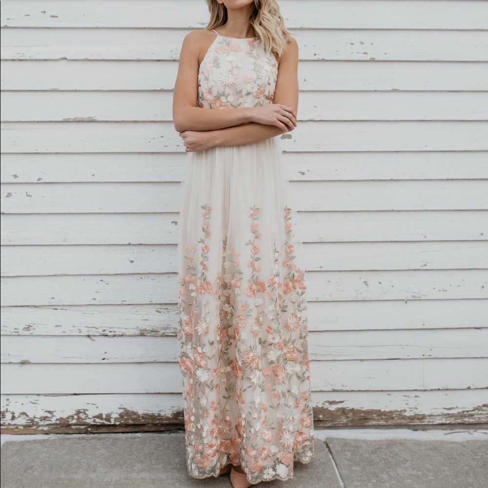 Vici Dolls Majestic Floral Maxi Dress